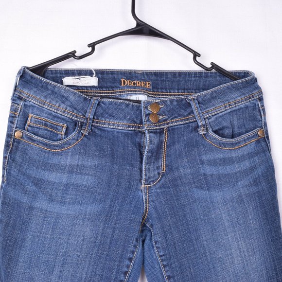 Vintage Decree Women's Size 11 Bootcut Wide Leg Jeans - Picture 3 of 8